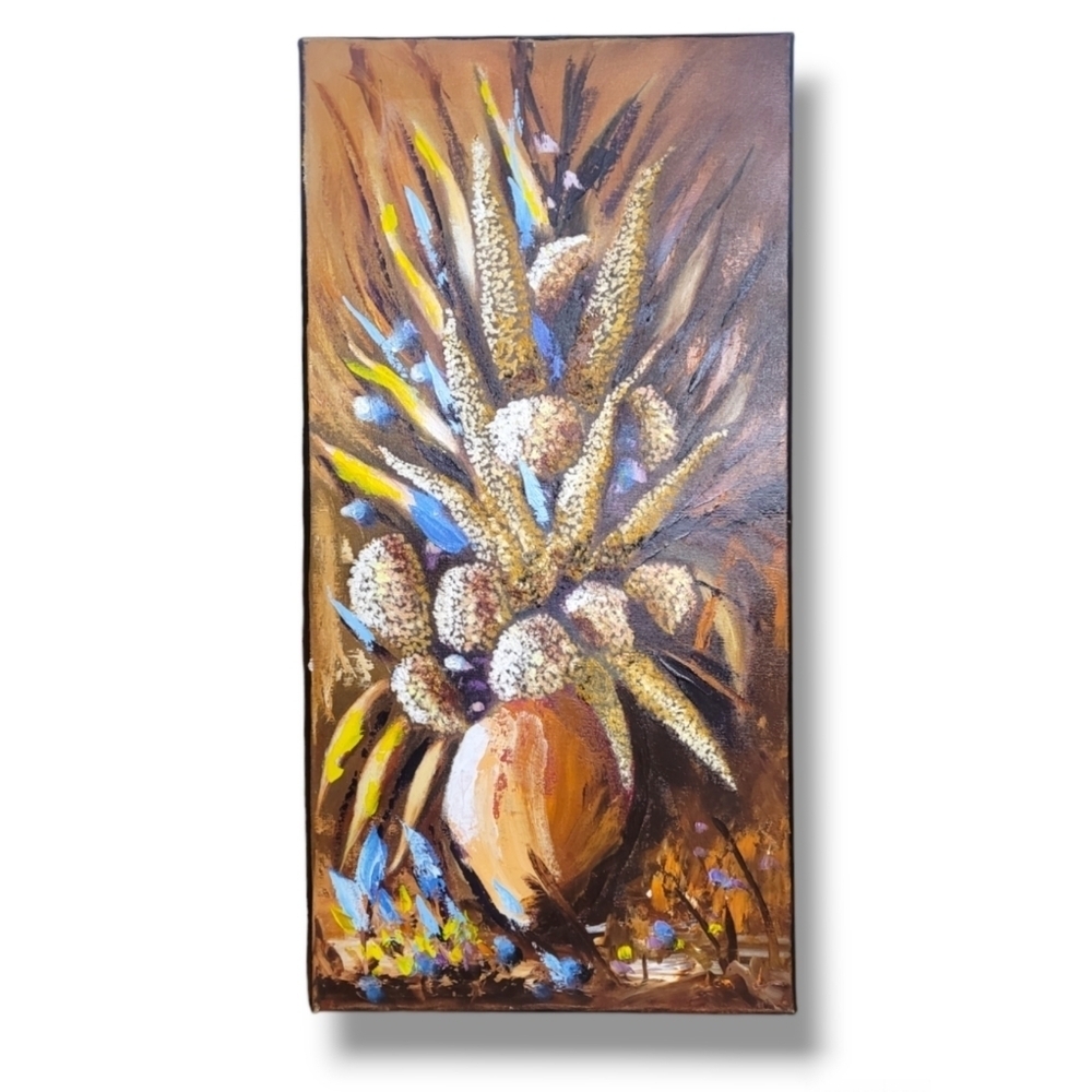 Original John E. Stevens 2006 Floral Still Life “Tableau-Fleurs” | Signed Oil